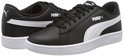 PUMA Smash V2 L, Zapatillas Unisex Adulto, Negro Black White, 42 EU