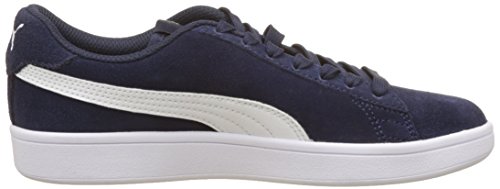 PUMA Smash v2, Zapatillas Unisex Adulto, Azul (Peacoat White), 43 EU