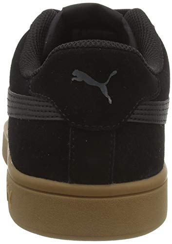 PUMA Smash v2, Zapatillas Unisex Adulto, Negro Black Black, 44 EU