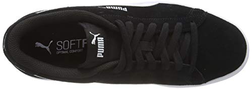 PUMA Smash v2, Zapatillas Unisex Adulto, Negro (Black White Silver), 41 EU PUMA Smash v2, Zapatillas Unisex Adulto, Negro (Black White Silver), 41 EU