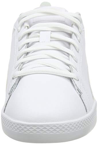 PUMA Smash Wns V2 L, Zapatillas Mujer, Blanco White White, 38 EU PUMA Smash Wns V2 L, Zapatillas Mujer, Blanco White White, 38 EU