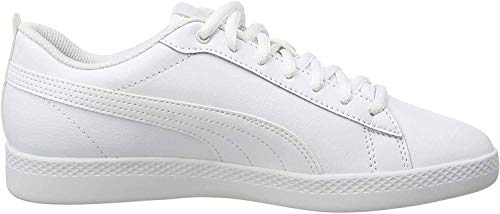 PUMA Smash Wns V2 L, Zapatillas Mujer, Blanco White White, 41 EU