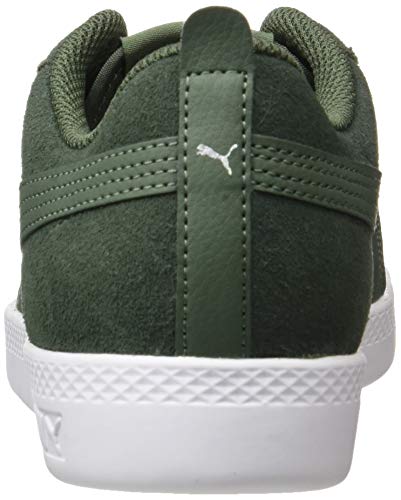 PUMA Smash Wns V2 SD, Zapatillas Mujer, Verde (Thyme/Thyme Silver White), 38 EU