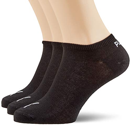 Puma Sportsocken Invisible 3P, Calcetines Unisex adulto, pack de 3, Negro (Black 200), 35/38 (Talla del fabricante: 035) Puma Sportsocken Invisible 3P, Calcetines Unisex adulto, pack de 3, Negro (Black 200), 35/38 (Talla del fabricante: 035)