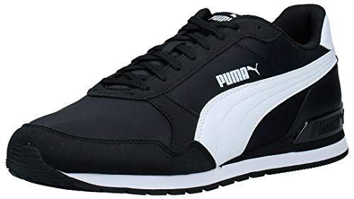 PUMA St Runner V2 NL', Zapatillas Unisex Adulto, Negro Black White, 39 EU