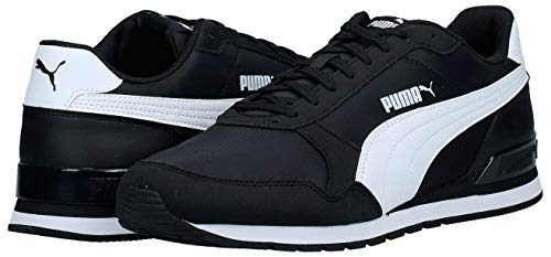 PUMA St Runner V2 NL', Zapatillas Unisex Adulto, Negro Black White, 39 EU