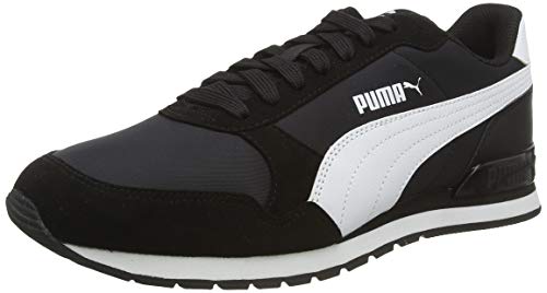 PUMA St Runner V2 NL, Zapatillas Unisex Adulto, Negro Black White, 42 EU