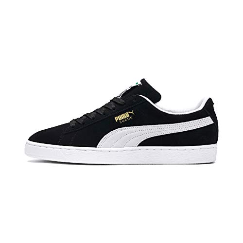 PUMA Suede Classic+, Zapatillas Bajas Unisex Adulto, Negro (Black/White), 36 EU