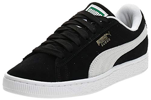 PUMA Suede Classic+, Zapatillas Bajas Unisex Adulto, Negro (Black/White), 36 EU