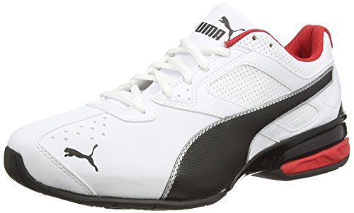 PUMA Tazon 6 FM, Zapatillas de Cross Hombre, Blanco (White/Black Silver), 41 EU