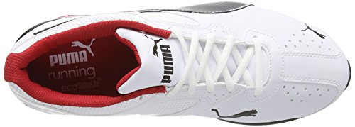 PUMA Tazon 6 FM, Zapatillas de Cross Hombre, Blanco (White/Black Silver), 44 EU