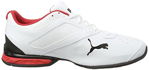 PUMA Tazon 6 FM, Zapatillas de Cross Hombre, Blanco (White/Black Silver), 44 EU