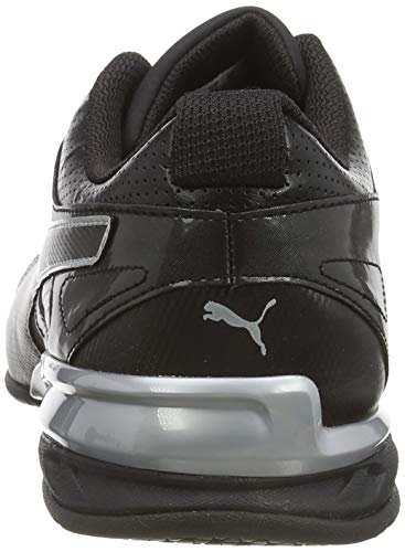 PUMA Tazon 6 FM, Zapatillas de Cross Hombre, Negro Black Silver, 45 EU