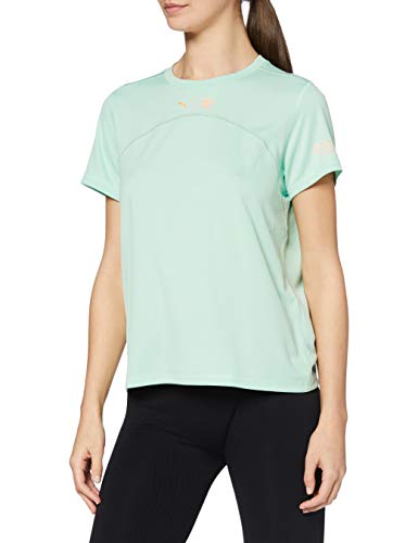 PUMA The First Mile tee Camiseta, Mujer, Mist Green, M