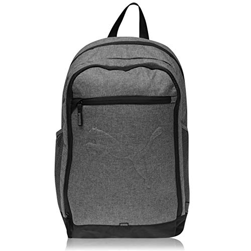 PUMA Unisex Buzz Mochila Deportiva Con Compartimento Para Portátil Gris Brezo 26L