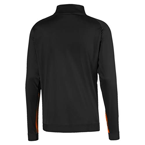 Puma Valencia CF Temporada 2020/21-Stadium Jacket Chaqueta, Unisex, Negro Black-Vibrant Orange, XL