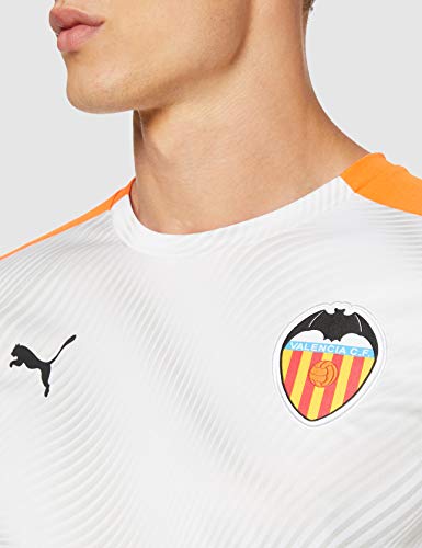Puma Valencia CF Temporada 2020/21-Stadium Jersey Camiseta, Unisex, Vibrant Orange White, M