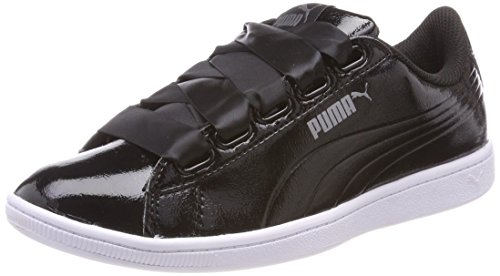 Puma Vikky Ribbon P, Zapatillas para Mujer, Negro (Black/Black 01), 40 EU Puma Vikky Ribbon P, Zapatillas para Mujer, Negro (Black/Black 01), 40 EU