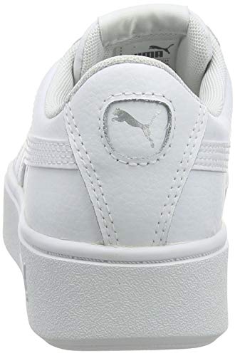 PUMA Vikky Stacked L, Zapatillas Mujer, Blanco White White, 38 EU