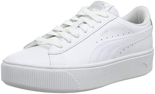 PUMA Vikky Stacked L, Zapatillas Mujer, Blanco White White, 38 EU