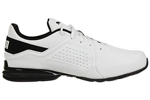 PUMA Viz Runner, Zapatillas de Running Hombre, Blanco White Black, 45 EU