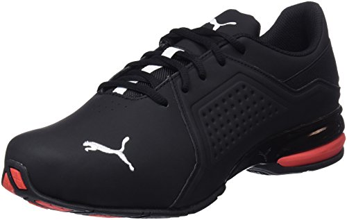 PUMA Viz Runner, Zapatillas de Running Hombre, Negro Black White, 42 EU PUMA Viz Runner, Zapatillas de Running Hombre, Negro Black White, 42 EU