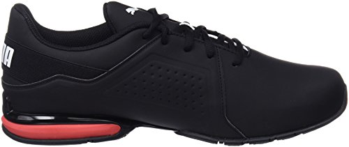 PUMA Viz Runner, Zapatillas de Running Hombre, Negro Black White, 42 EU PUMA Viz Runner, Zapatillas de Running Hombre, Negro Black White, 42 EU