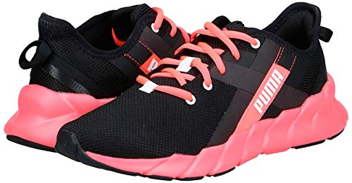 PUMA Weave XT Mujer Negro Rosa 192611 02