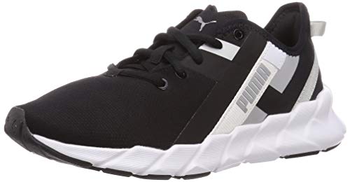 PUMA Weave XT Twin WN'S, Zapatillas de Gimnasio Mujer, Negro Black Silver, 39 EU