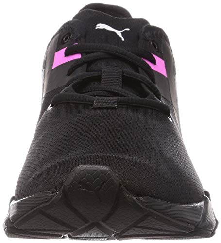 PUMA Weave XT Twin WN'S, Zapatillas de Gimnasio Mujer, Negro Black/Luminous Pink Silver, 38 EU
