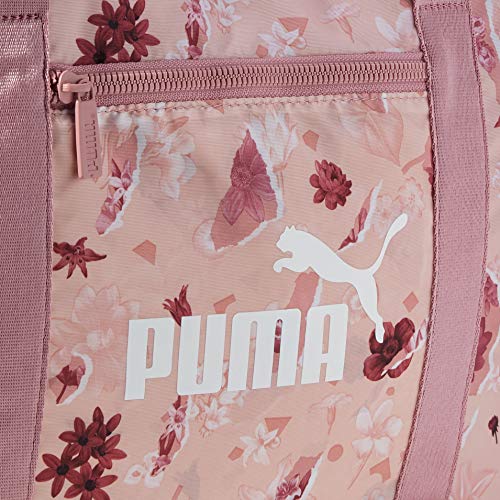 PUMA Wmn Core Seasonal Duffle Bag Bolsa Deporte, Mujer, Peachskin/AOP, OSFA PUMA Wmn Core Seasonal Duffle Bag Bolsa Deporte, Mujer, Peachskin/AOP, OSFA