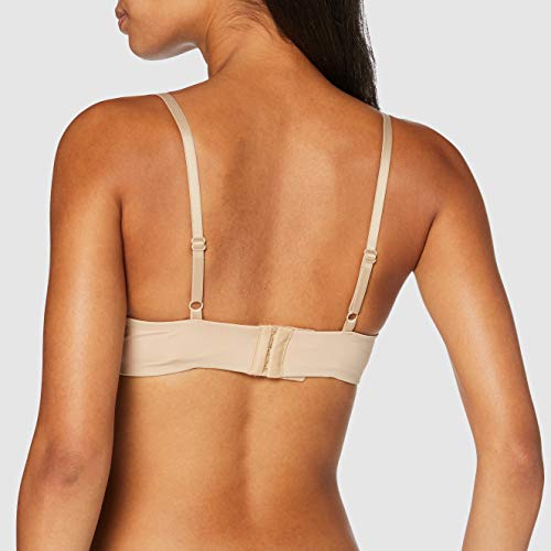 PUMA Women's Soft Padded Bra (1 Pack) Sujetador Acolchado, champán, 100A para Mujer PUMA Women's Soft Padded Bra (1 Pack) Sujetador Acolchado, champán, 100A para Mujer
