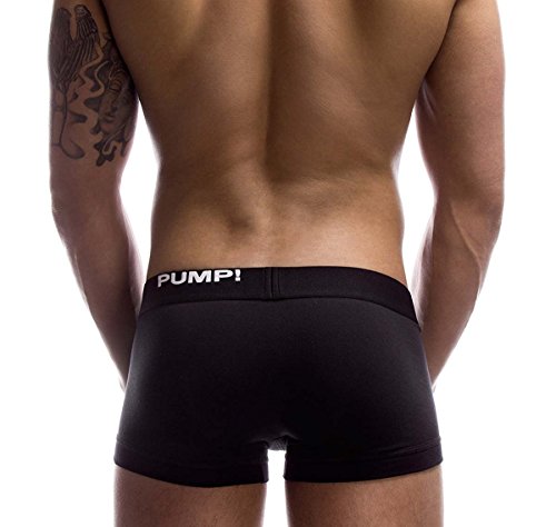 PUMP! 11000-02 - Calzoncillos tipo bóxer para hombre, color negro Negro XL