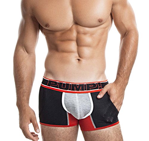 Pump! Calzoncillos Bóxer Oculto Jogger 11057, Negro - Negro, S Pump! Calzoncillos Bóxer Oculto Jogger 11057, Negro - Negro, S
