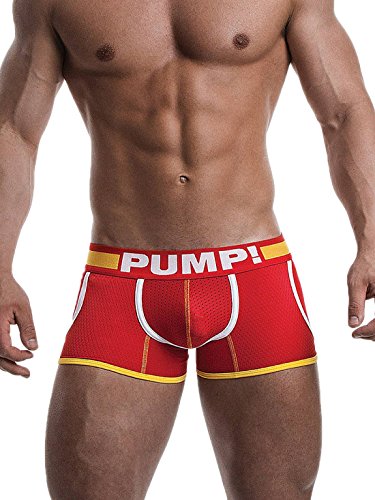 PUMP! Flash Jogger 11047 - Calzoncillos tipo bóxer, color rojo rojo M PUMP! Flash Jogger 11047 - Calzoncillos tipo bóxer, color rojo rojo M