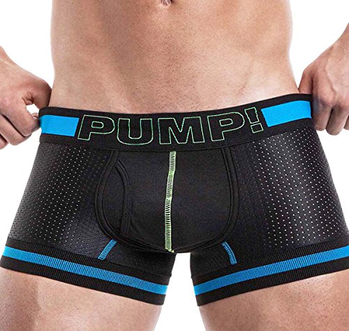 PUMP! Touchdown Sonic 11049 - Calzoncillos tipo bóxer, color negro Negro XL