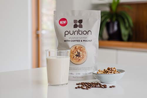 Purition Batido de proteínas de Café y Nogal (500g). Batido para el desayuno Purition Batido de proteínas de Café y Nogal (500g). Batido para el desayuno