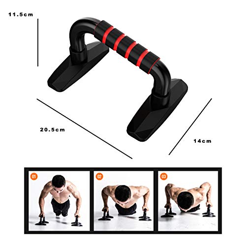 Push Up Bars Mango de Espuma,Barra de Empuje,Push Up Bars Soporte,Push Up Bars Stand