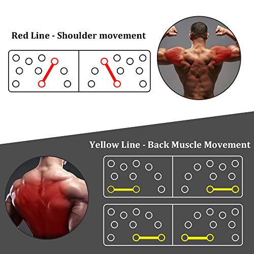 Push Up Board Tablero de Empuje 9 en 1 Press Up Desmontable Portátil Gimnasia de Soporte de Construcción Corporal Muscular del Cuerpo Deporte Rack Board Push Up Board Tablero de Empuje 9 en 1 Press Up Desmontable Portátil Gimnasia de Soporte de Construcción Corporal Muscular del Cuerpo Deporte Rack Board