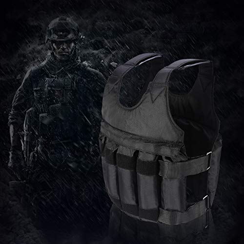 Pwshymi Chaleco ponderado Chaqueta de Peso Ajustable Chaleco Ropa de Arena Invisible para Entrenamiento Pwshymi Chaleco ponderado Chaqueta de Peso Ajustable Chaleco Ropa de Arena Invisible para Entrenamiento
