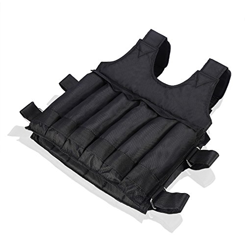 Pwshymi Chaleco ponderado Chaqueta de Peso Ajustable Chaleco Ropa de Arena Invisible para Entrenamiento Pwshymi Chaleco ponderado Chaqueta de Peso Ajustable Chaleco Ropa de Arena Invisible para Entrenamiento