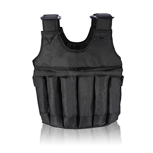 Pwshymi Chaleco ponderado Chaqueta de Peso Ajustable Chaleco Ropa de Arena Invisible para Entrenamiento Pwshymi Chaleco ponderado Chaqueta de Peso Ajustable Chaleco Ropa de Arena Invisible para Entrenamiento