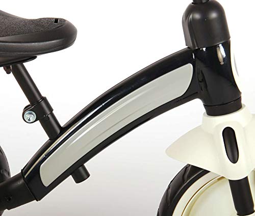 Q-Play Triciclo Niño Niña Chico Chica Elite Contenedor Trasero Negro