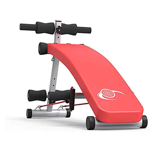 qazxsw Banco con Mancuernas, Banco de Abdominales Plegable, Press de banca Plano Flying Bird, para Gimnasio en casa y Entrenamiento de Cuerpo Completo, con 440 Libras