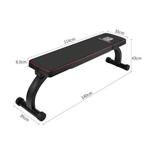 qazxsw Banco con Mancuernas, Pectoral, Entrenamiento de músculos Abdominales, Taburete con Barra, Equipo de Silla de Fitness para el hogar con Tabla de mentir Gruesa qazxsw Banco con Mancuernas, Pectoral, Entrenamiento de músculos Abdominales, Taburete con Barra, Equipo de Silla de Fitness para el hogar con Tabla de mentir Gruesa