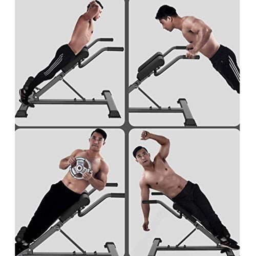qazxsw Banco de Abdominales de hiperextensión Antideslizante para Silla Romana, máquinas de Espalda para Entrenamiento de Fuerza con inclinación Multiusos qazxsw Banco de Abdominales de hiperextensión Antideslizante para Silla Romana, máquinas de Espalda para Entrenamiento de Fuerza con inclinación Multiusos
