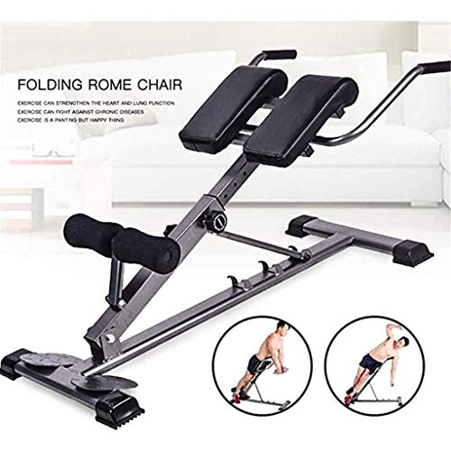 qazxsw Silla Romana Ajustable, Banco de hiperextensión de Respaldo, para Fortalecer los Abdominales, Equipo de Entrenamiento de Entrenamiento de Fuerza qazxsw Silla Romana Ajustable, Banco de hiperextensión de Respaldo, para Fortalecer los Abdominales, Equipo de Entrenamiento de Entrenamiento de Fuerza
