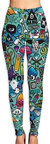 QIAOJIE Pantalones de Yoga High/Mid-Waist Yoga Leggings for Running Yoga Working out, Women Lounging Pants QIAOJIE Pantalones de Yoga High/Mid-Waist Yoga Leggings for Running Yoga Working out, Women Lounging Pants
