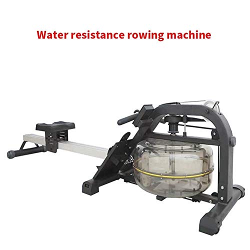 Qiming Remo de máquina de Remo de Agua Resistencia Profesional Interior del hogar Máquina de Remo aparatos de Ejercicios de Remo Simulador de Entrenamiento de la máquina