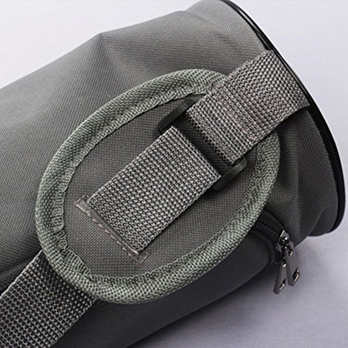 Qind - Bolsa de Almacenamiento para Yoga, Impermeable Oxford, Esterilla de Yoga, Esterilla de Yoga, Esterilla de Gimnasio, Pilates, Funda con Correa Ajustable y diseño de Doble Cremallera